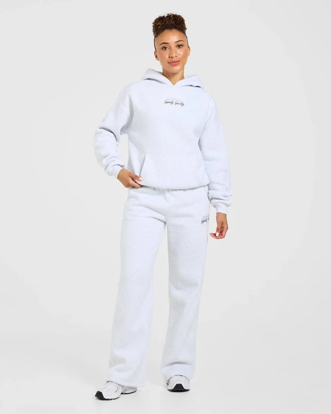 Pantalon de jogging oversize à jambes droites Sports Society