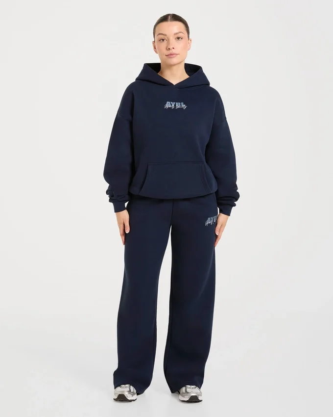 Sweat à capuche oversize Sports Society