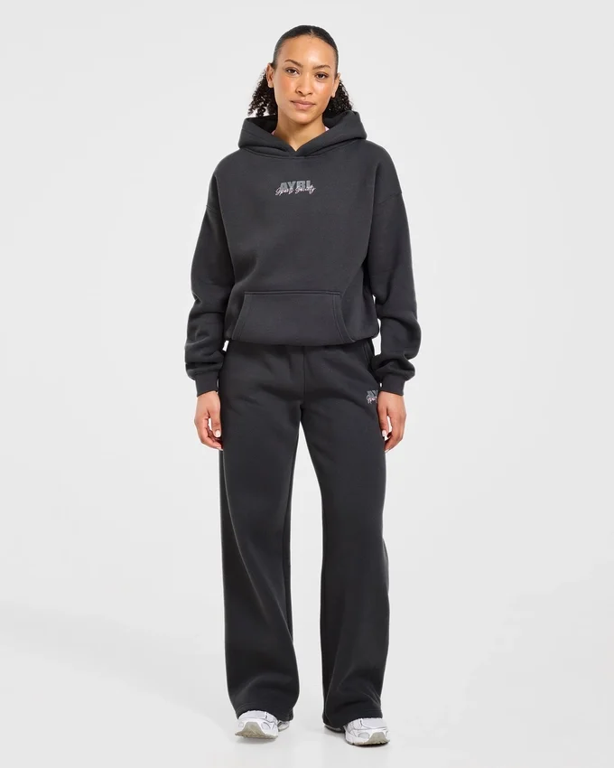 Sweat à capuche oversize Sports Society