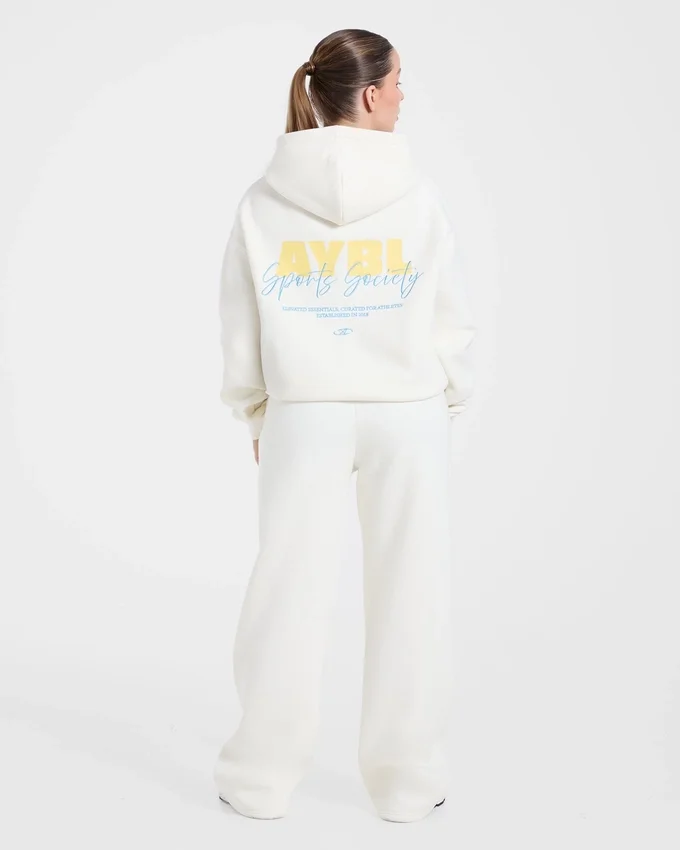 Sweat à capuche oversize Sports Society