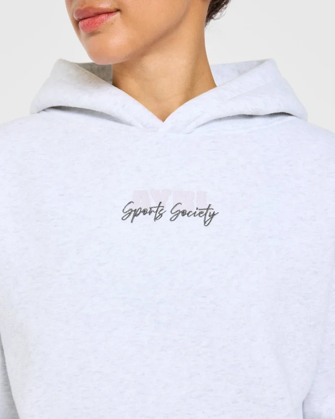 Sweat à capuche oversize Sports Society