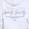 Sweat à capuche oversize Sports Society