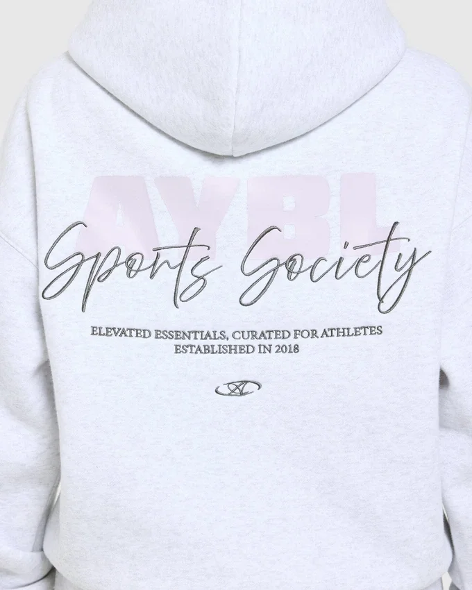 Sweat à capuche oversize Sports Society