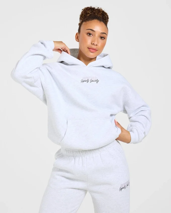 Sweat à capuche oversize Sports Society