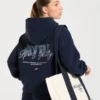 Sweat à capuche oversize Sports Society