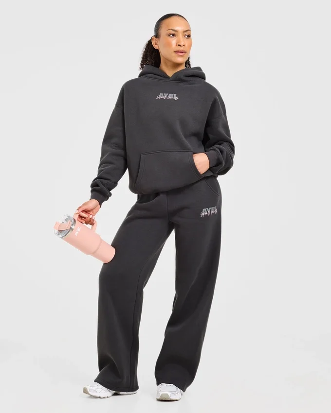 Sweat à capuche oversize Sports Society