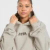 Sweat à capuche oversize Sports Society