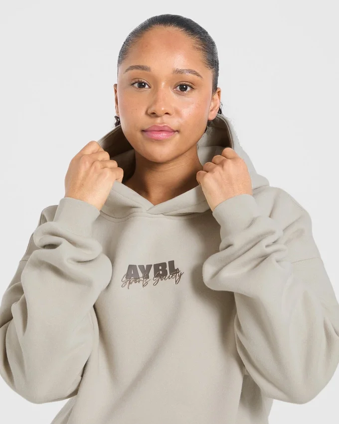 Sweat à capuche oversize Sports Society
