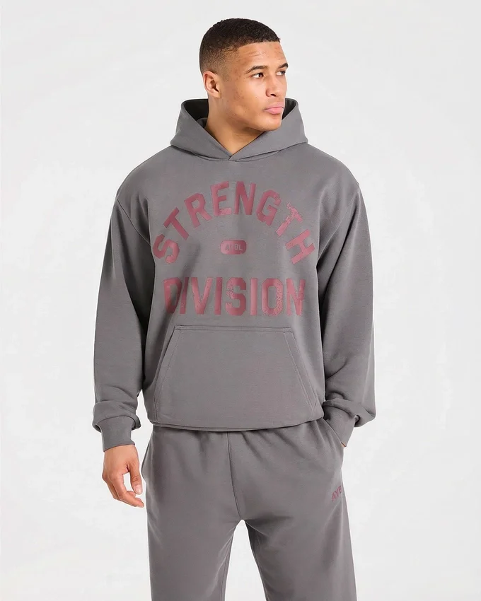 Sweat à capuche oversize Strength Division