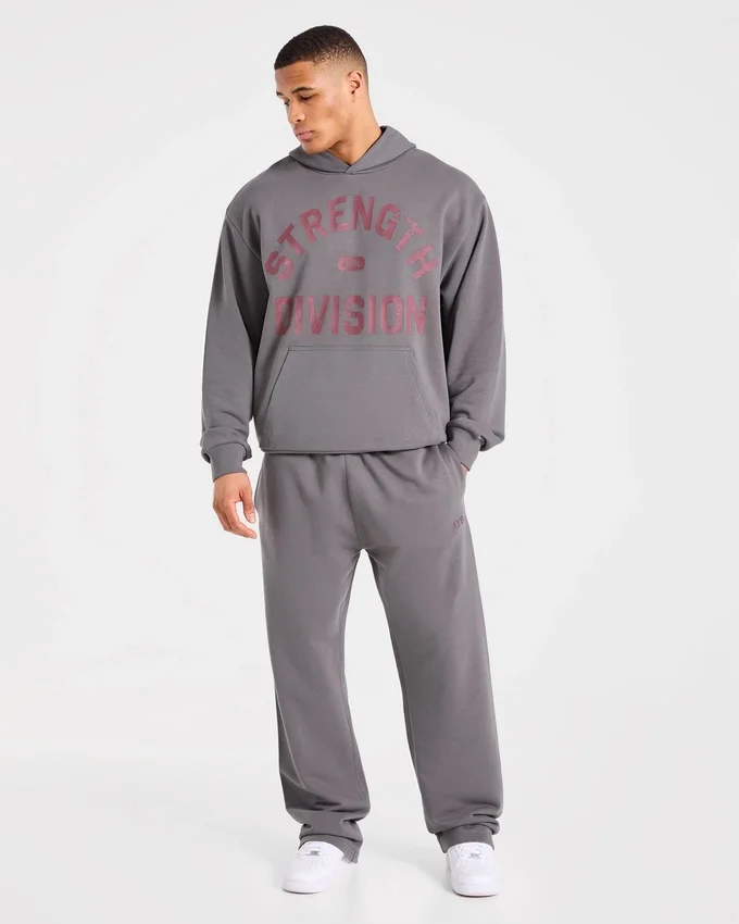 Sweat à capuche oversize Strength Division