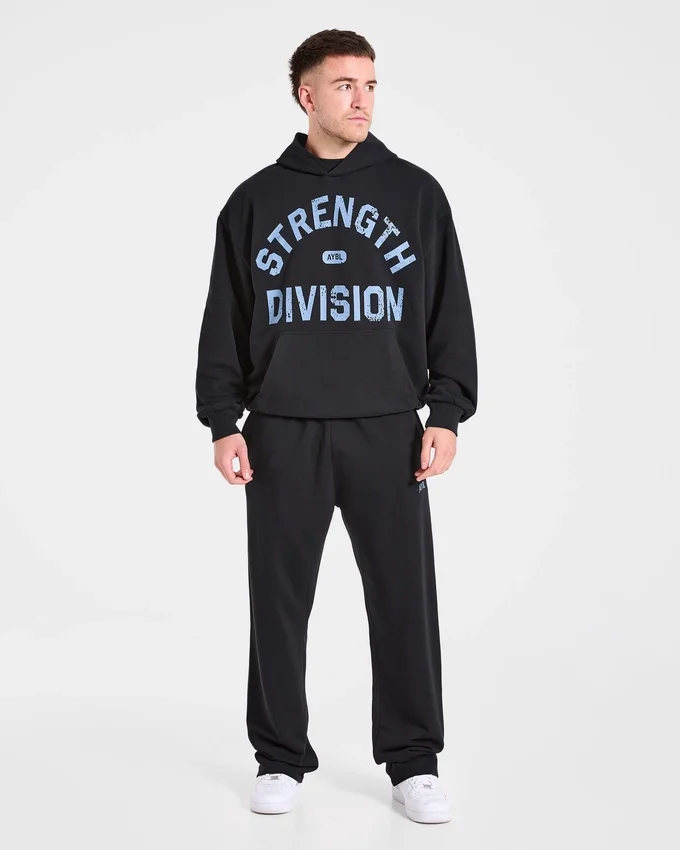 Sweat à capuche oversize Strength Division