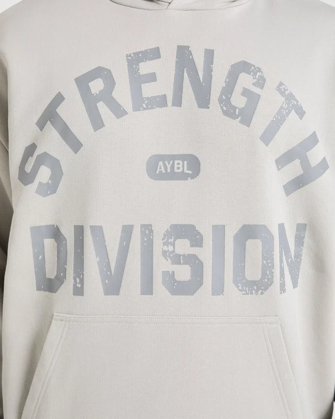 Sweat à capuche oversize Strength Division