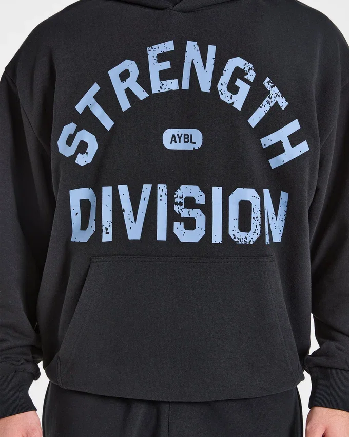 Sweat à capuche oversize Strength Division