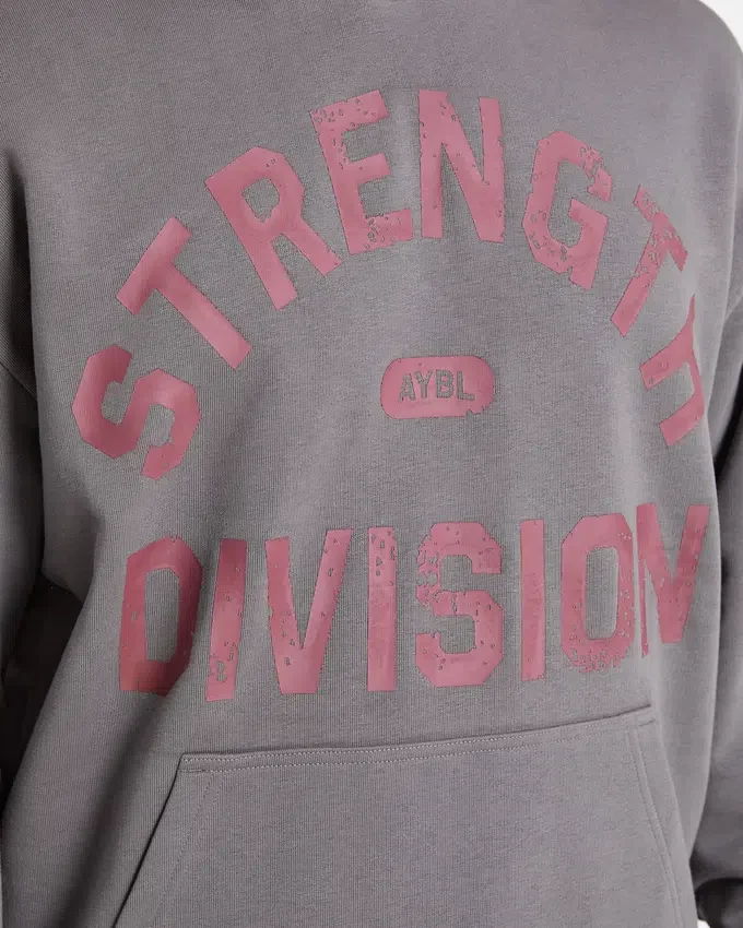 Sweat à capuche oversize Strength Division