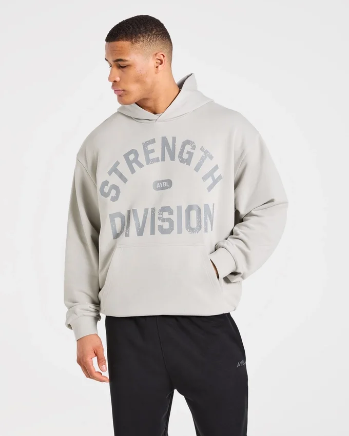 Sweat à capuche oversize Strength Division