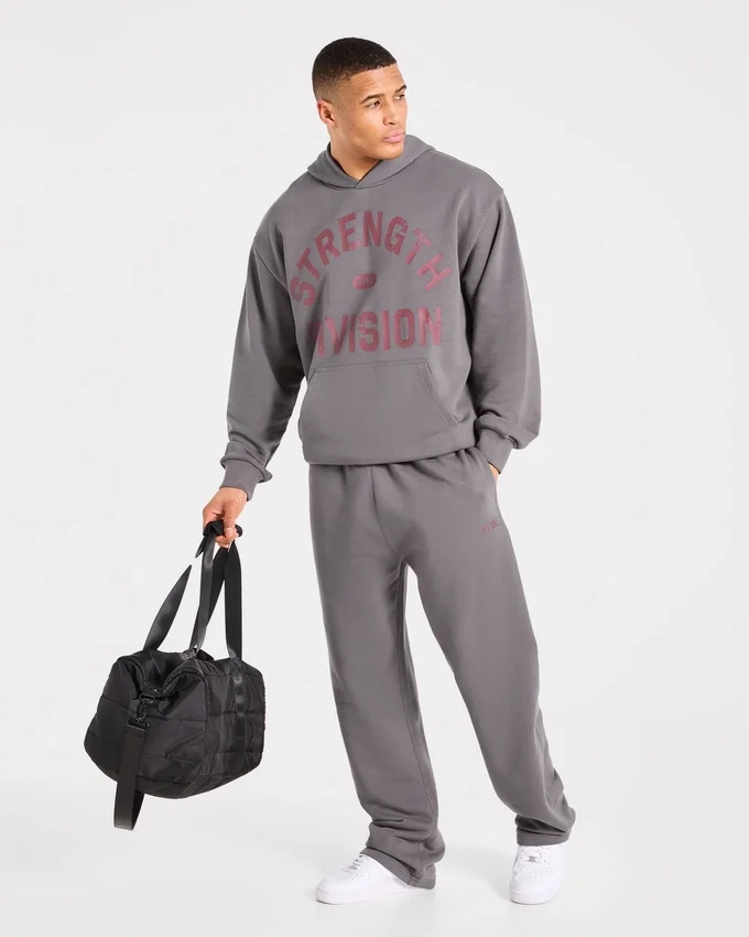 Sweat à capuche oversize Strength Division
