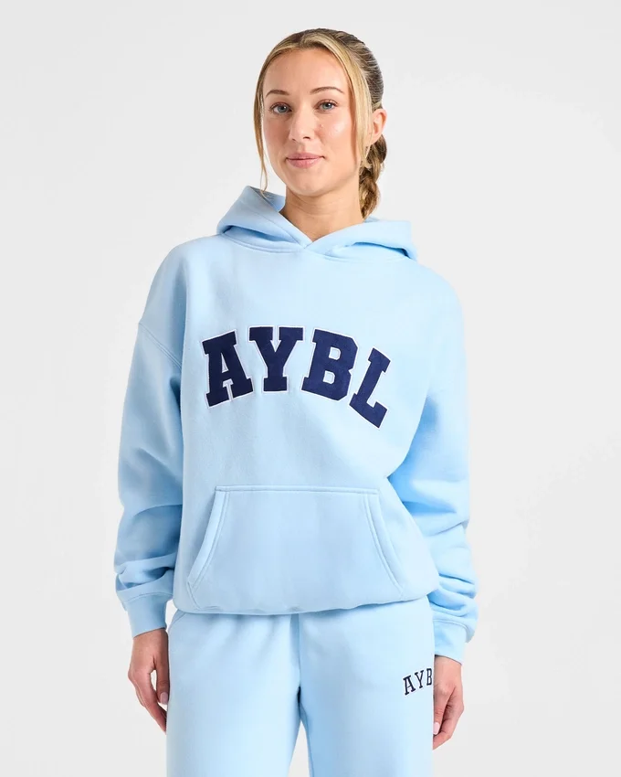 Sweat à capuche oversize Varsity 2.0