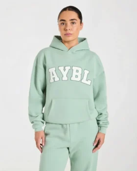 Sweat à capuche oversize Varsity 2.0