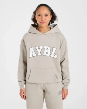 Sweat à capuche oversize Varsity 2.0