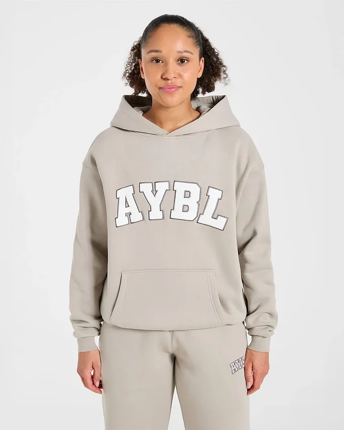 Sweat à capuche oversize Varsity 2.0