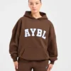 Sweat à capuche oversize Varsity 2.0