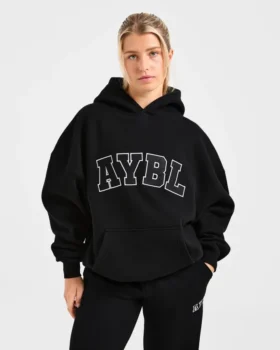 Sweat à capuche oversize Varsity 2.0