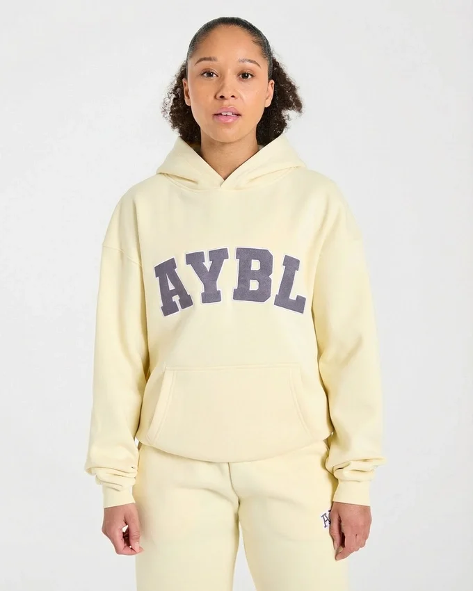 Sweat à capuche oversize Varsity 2.0