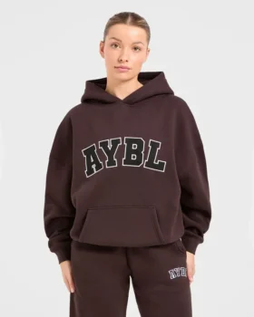 Sweat à capuche oversize Varsity 2.0