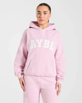 Sweat à capuche oversize Varsity 2.0