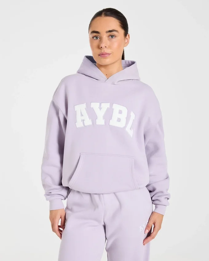 Sweat à capuche oversize Varsity 2.0