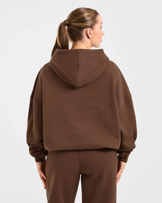 Sweat à capuche oversize Varsity 2.0