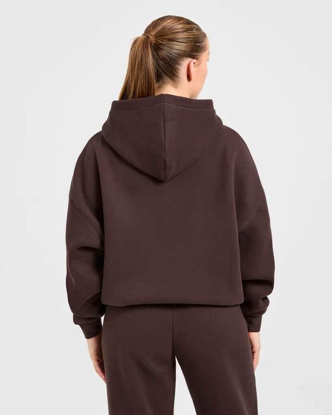 Sweat à capuche oversize Varsity 2.0