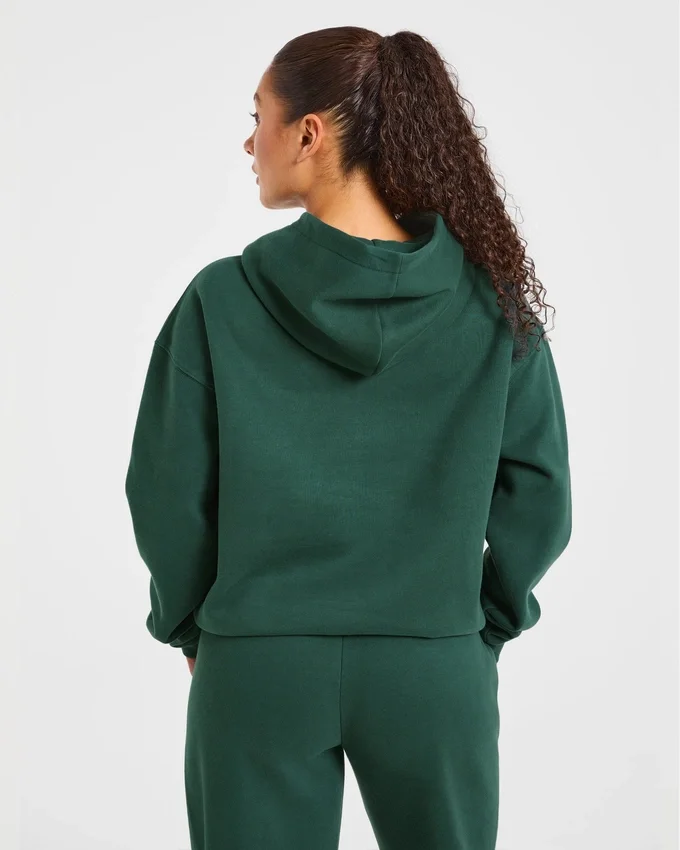 Sweat à capuche oversize Varsity 2.0