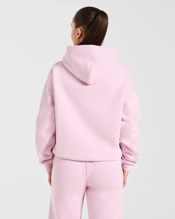 Sweat à capuche oversize Varsity 2.0