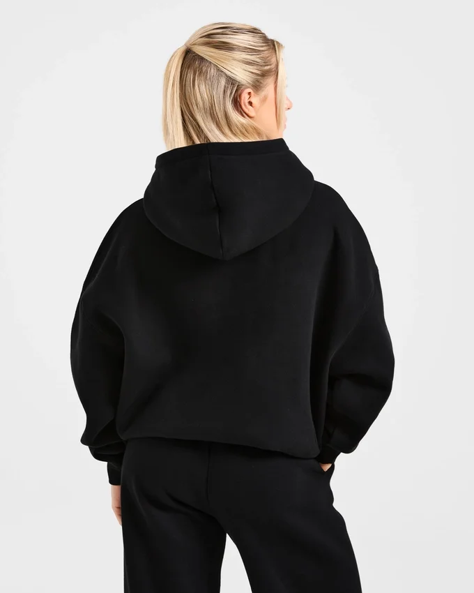 Sweat à capuche oversize Varsity 2.0