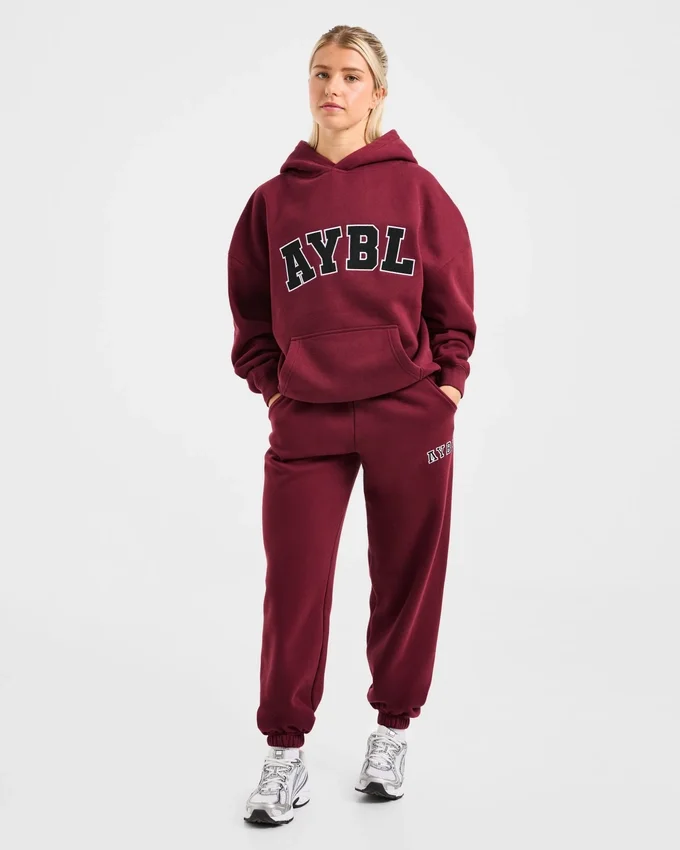 Sweat à capuche oversize Varsity 2.0