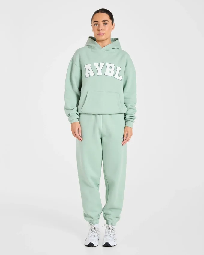 Sweat à capuche oversize Varsity 2.0