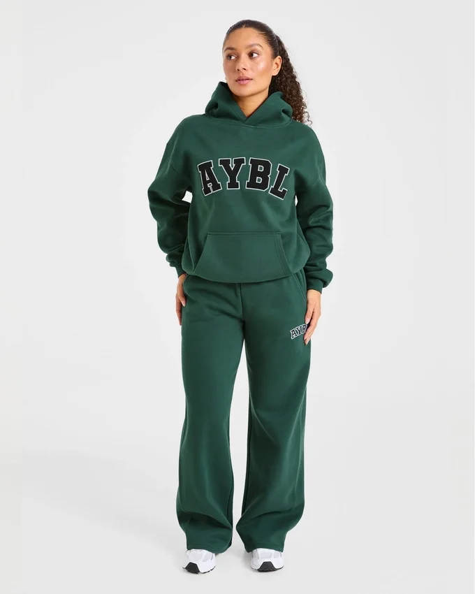 Sweat à capuche oversize Varsity 2.0