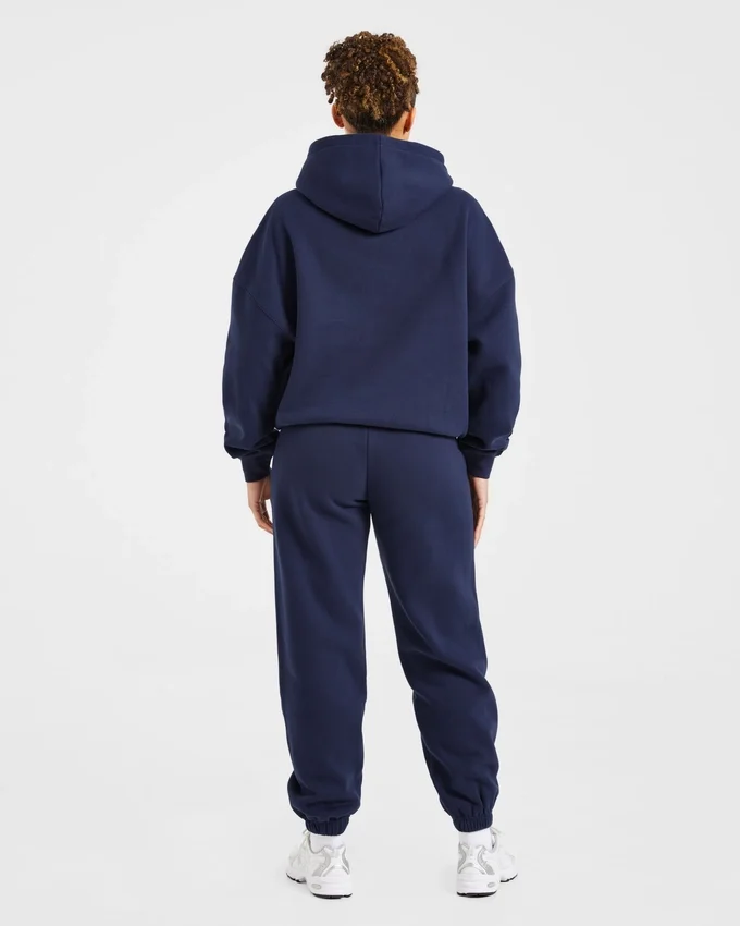 Sweat à capuche oversize Varsity 2.0