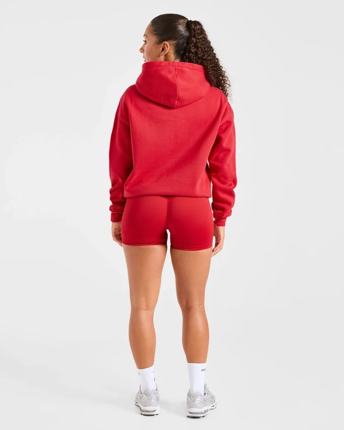 Sweat à capuche oversize Varsity 2.0