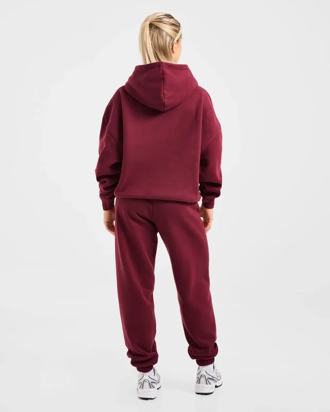 Sweat à capuche oversize Varsity 2.0