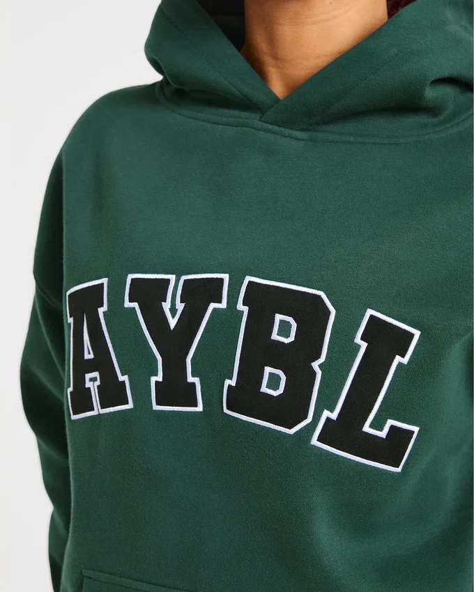 Sweat à capuche oversize Varsity 2.0