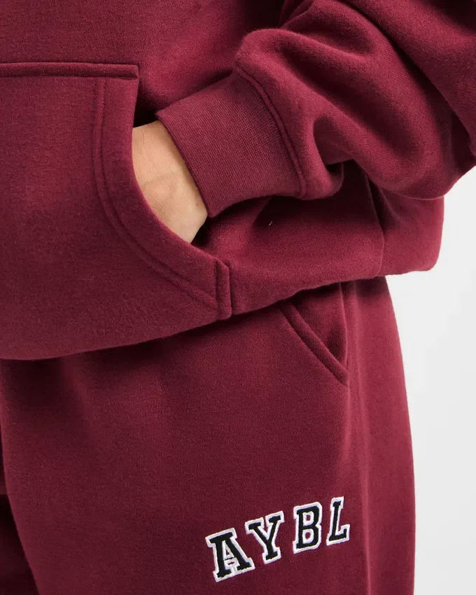 Sweat à capuche oversize Varsity 2.0