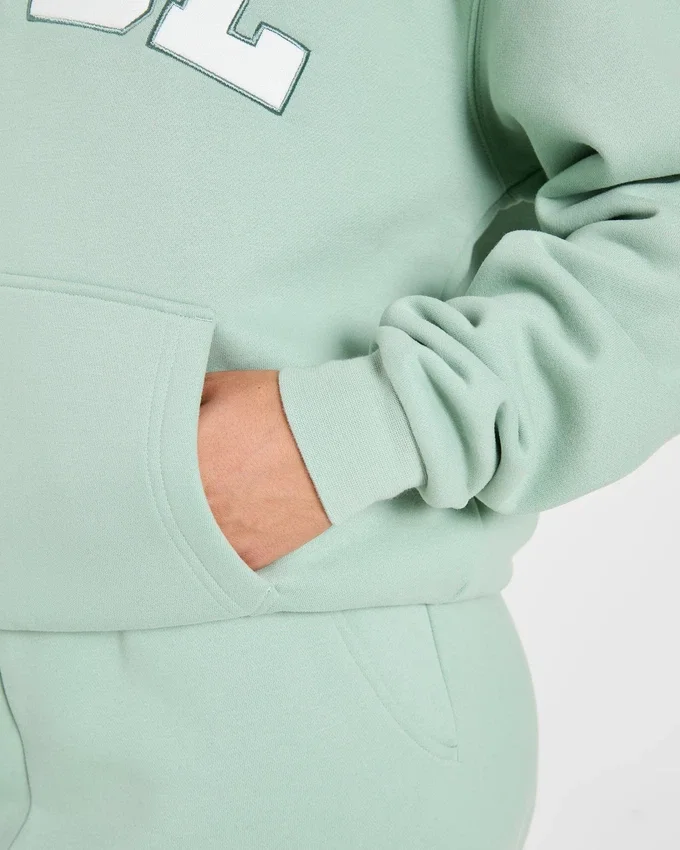Sweat à capuche oversize Varsity 2.0