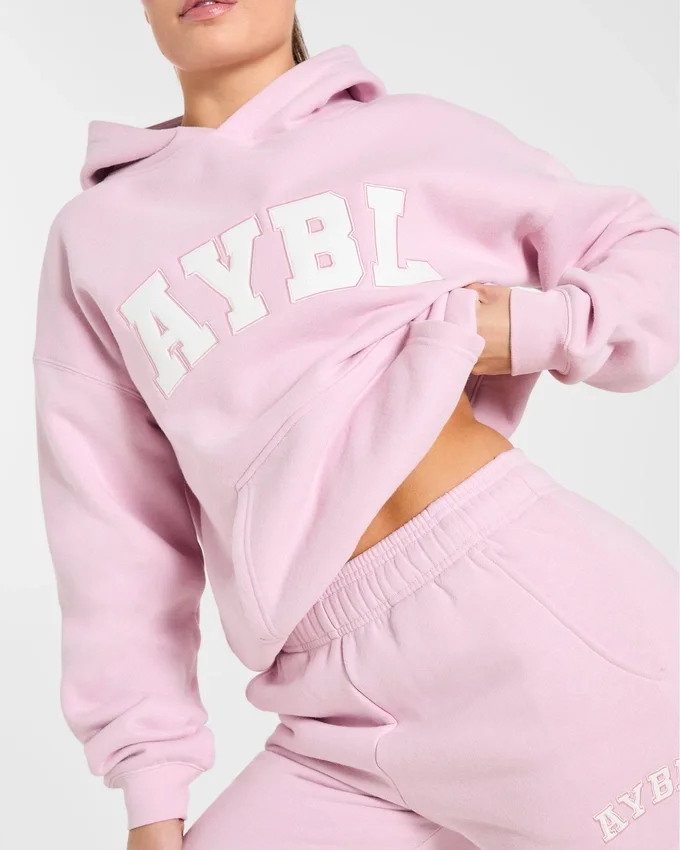 Sweat à capuche oversize Varsity 2.0