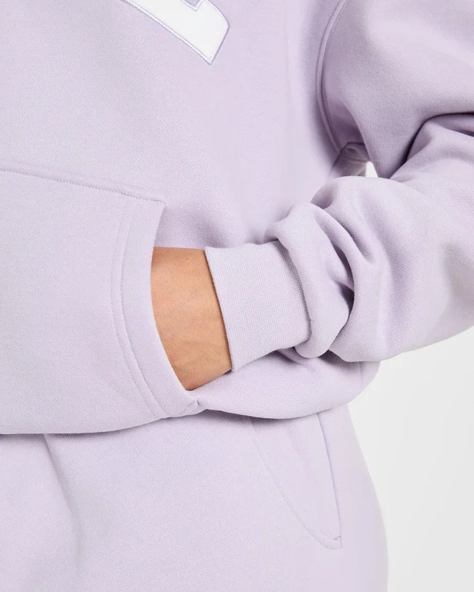 Sweat à capuche oversize Varsity 2.0