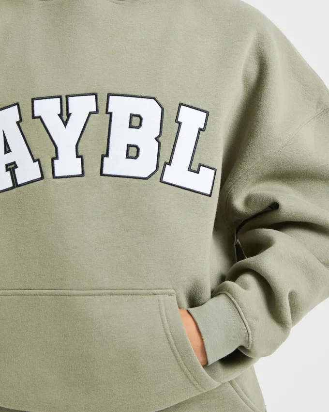 Sweat à capuche oversize Varsity 2.0