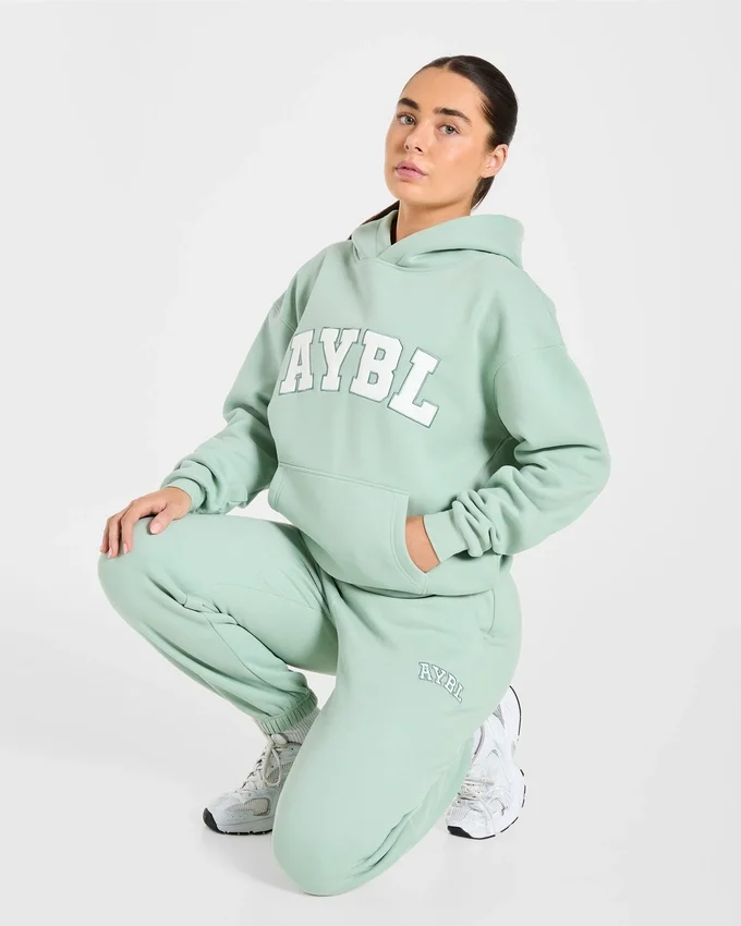 Sweat à capuche oversize Varsity 2.0