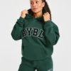 Sweat à capuche oversize Varsity 2.0