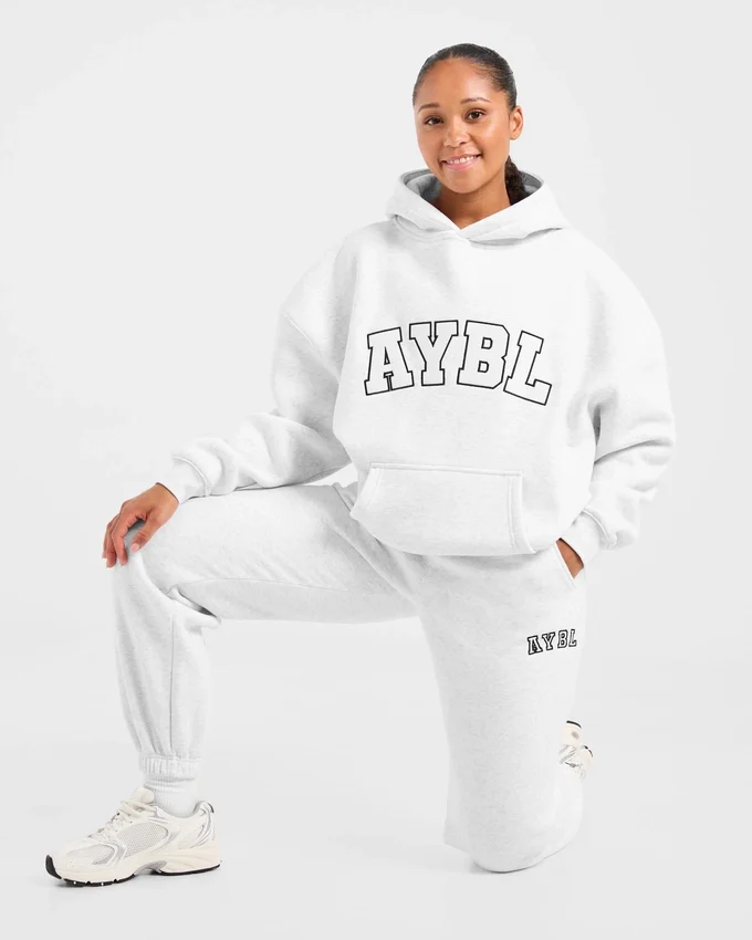 Sweat à capuche oversize Varsity 2.0